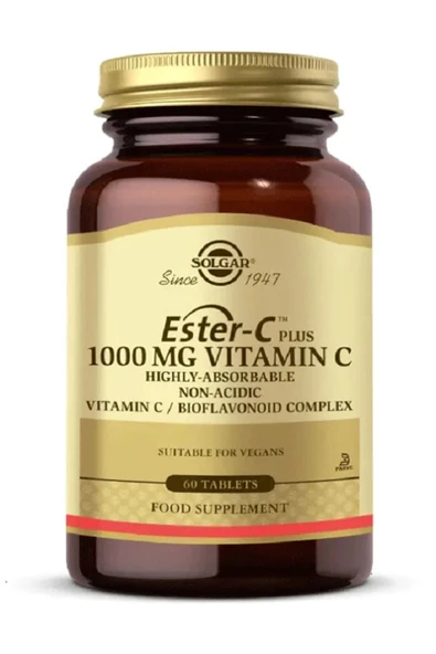 Solgar Ester C Plus 500 Mg 100 Kapsul - Resim 2
