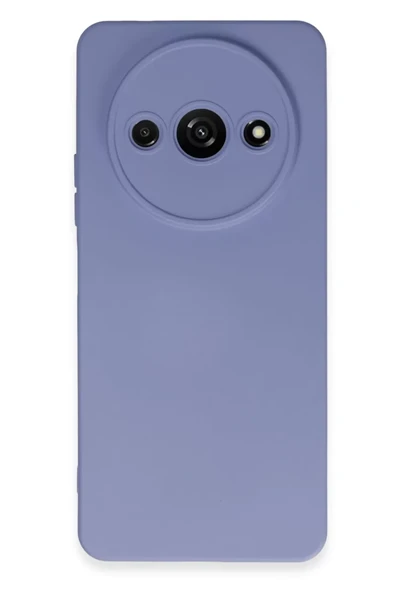 Newface Xiaomi Redmi A3 4G Kılıf Nano içi Kadife Silikon - Lila ürün görseli 1