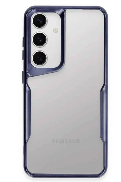 Newface Samsung Galaxy S24 Kılıf Boyi Silikon Kapak - Lacivert ürün görseli 1