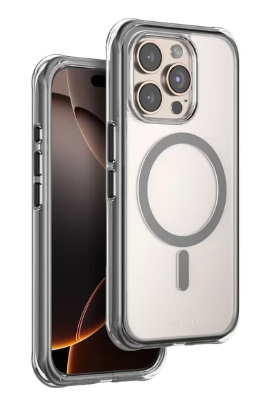 Onegif Apple iPhone 15 Pro Max Hulk Magsafe Kapak - Siyah ürün görseli 1