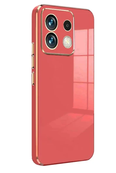 Newface Xiaomi Poco M6 Pro 4G Kılıf Volet Silikon - Kırmızı ürün görseli 1