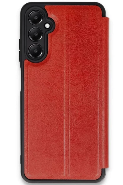 Newface Samsung Galaxy A35 5G Kılıf Flip Cover - Kırmızı ürün görseli 1