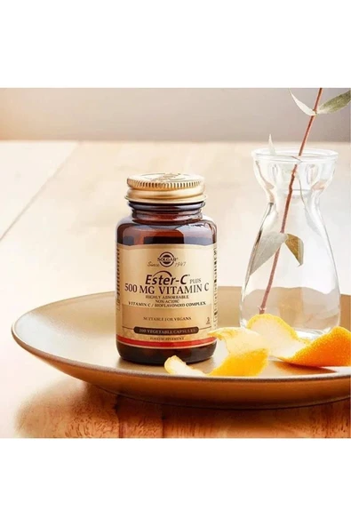 Solgar Ester-c 500 Mg 100 Kapsül 2 Adet - Resim 3