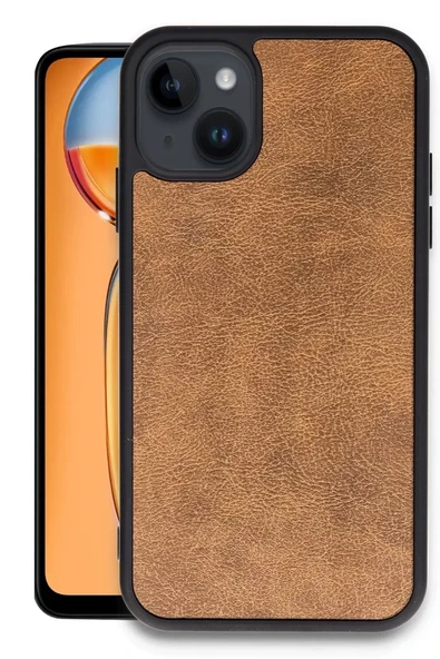 Newface Apple iPhone 15 Kılıf Aras Deri Kapak - Taba ürün görseli 1