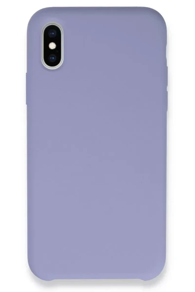 Newface Apple iPhone XS Max Kılıf Lansman Legant Silikon - Lila ürün görseli 1
