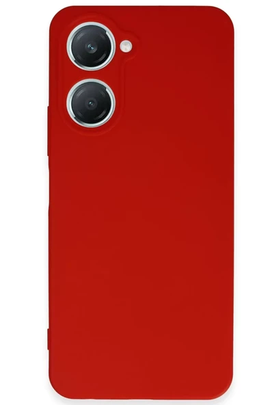 Newface Vivo Y18 Kılıf First Silikon - Kırmızı ürün görseli 1