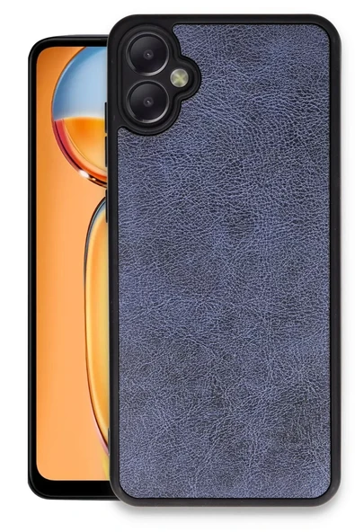 Newface Samsung Galaxy A05 Kılıf Aras Deri Kapak - Lacivert ürün görseli 1