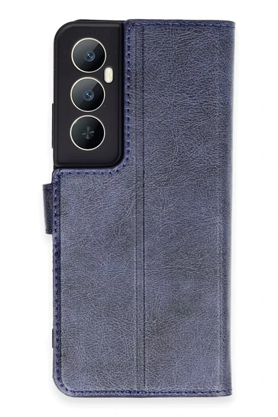 Newface Realme C65 Kılıf Trend S Plus Kapaklı Kılıf - Lacivert ürün görseli 1