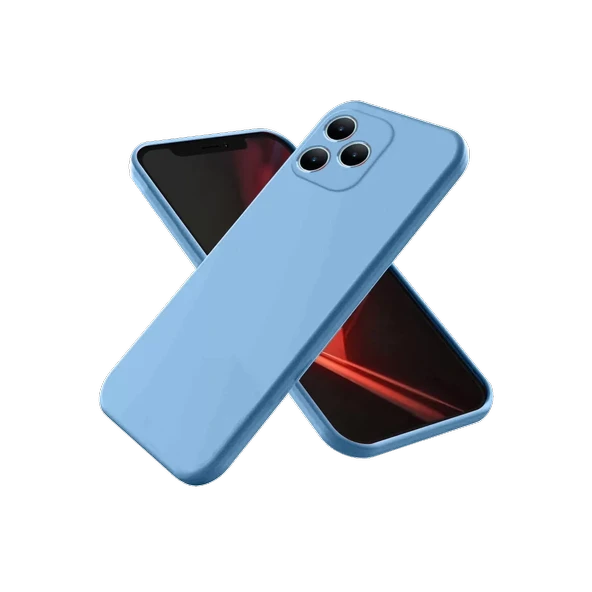 Newface Realme Note 50 4G Kılıf First Silikon - Mavi - Resim 2