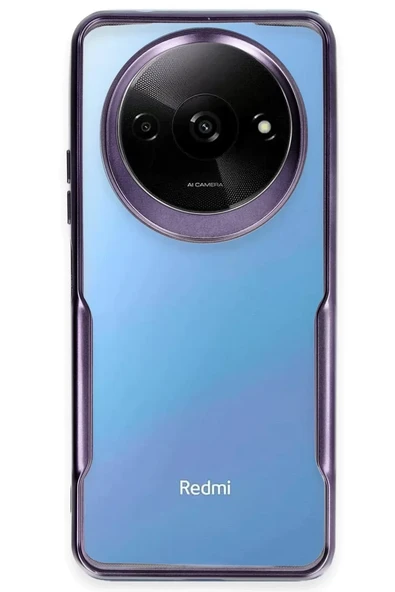Newface Xiaomi Redmi A3 4G Kılıf Boyi Silikon Kapak - Derin Mor ürün görseli 1