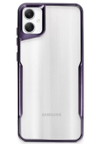 Newface Samsung Galaxy A05 Kılıf Boyi Silikon Kapak - Derin Mor ürün görseli 1