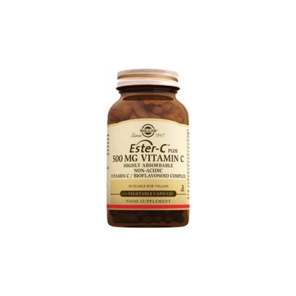 Solgar Ester-C Plus 500 Mg Vitamin C 100 Tablet ürün görseli 1