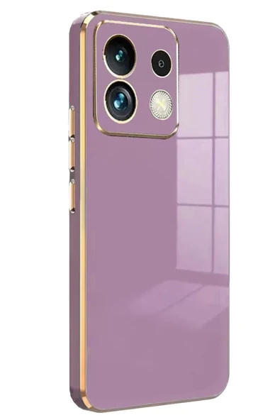 Newface Xiaomi Redmi Note 13 5G Kılıf Volet Silikon - Mor ürün görseli 1