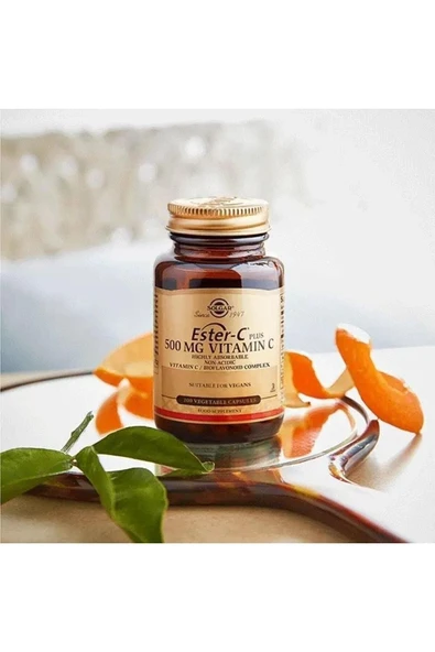 Solgar Ester-c 500 Mg 100 Kapsül 2 Adet - Resim 4