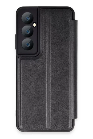 Newface Realme C65 Kılıf Flip Cover - Siyah ürün görseli 1