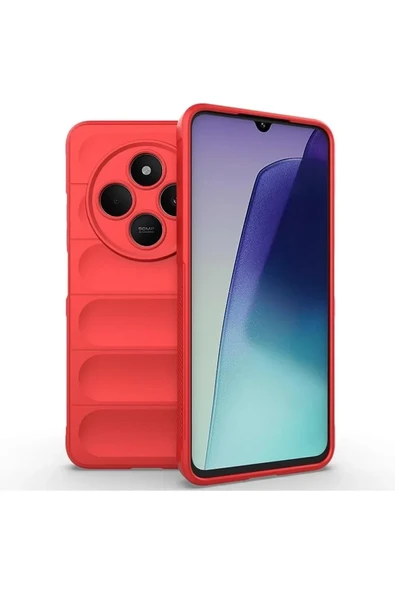 Newface Xiaomi Redmi 14C Kılıf Optimum Silikon - Kırmızı ürün görseli 1