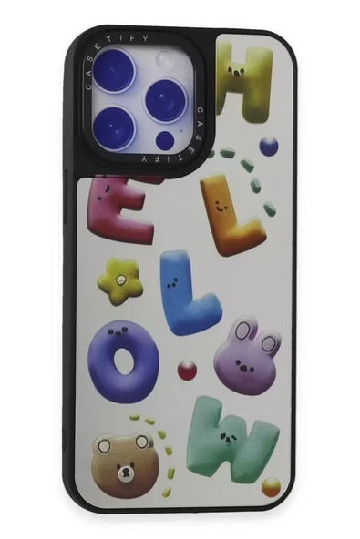 Newface Apple iPhone 15 Pro Max Kılıf Mirror Desenli Kapak - Mirror - 15 ürün görseli 1