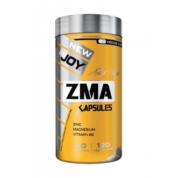 Bigjoy Sports Zma 120 Kapsül Magnezyum, Çinko, B6 Vitamin ürün görseli 1