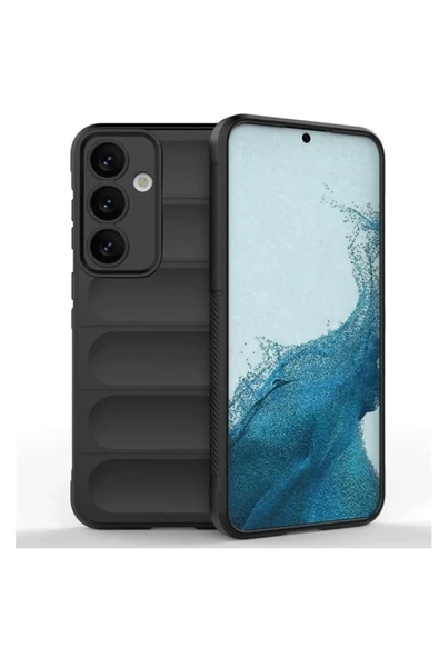 Newface Samsung Galaxy S24 FE Kılıf Optimum Silikon - Siyah ürün görseli 1