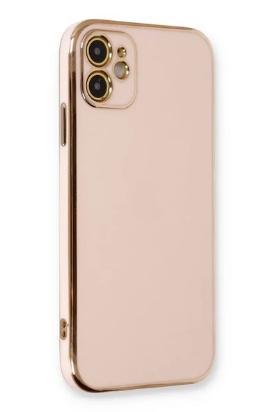 Newface Apple iPhone 11 Kılıf Volet Silikon - Pembe ürün görseli 1