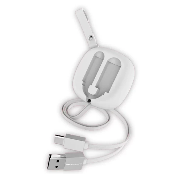 Konfulon S79 Micro USB Kablo 20cm-1M 2A - Beyaz - Resim 3