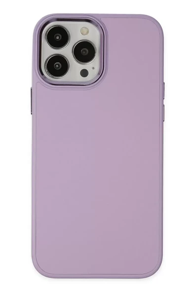 Newface Apple iPhone 13 Pro Kılıf Asya Deri Silikon - Lila ürün görseli 1
