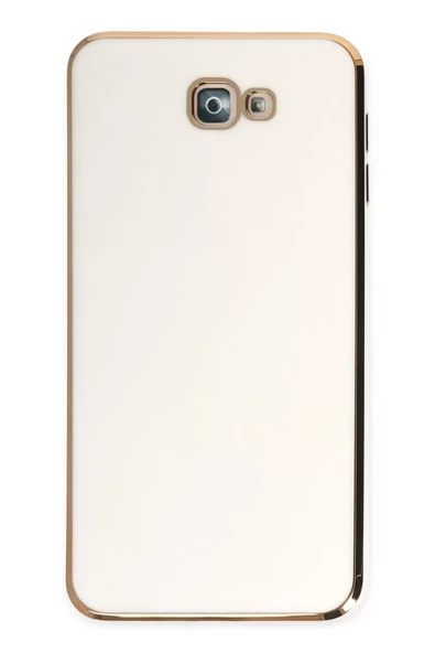 Newface Samsung Galaxy J7 Prime Kılıf Volet Silikon - Beyaz ürün görseli 1