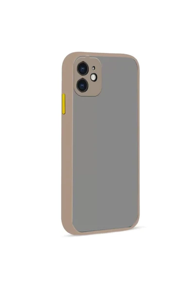 Newface Apple iPhone 12 Kılıf Montreal Silikon Kapak - Pembe ürün görseli 1