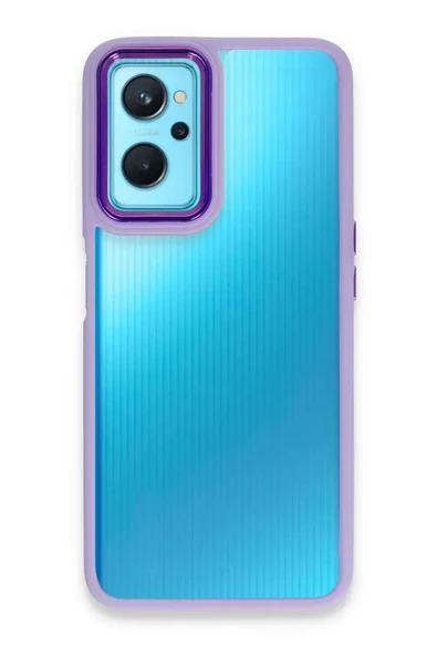 Newface Realme 9i 4G Kılıf Dora Kapak - Lila ürün görseli 1