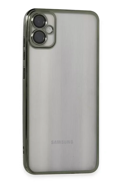 Newface Samsung Galaxy A05 Kılıf Razer Lensli Silikon - Yeşil ürün görseli 1