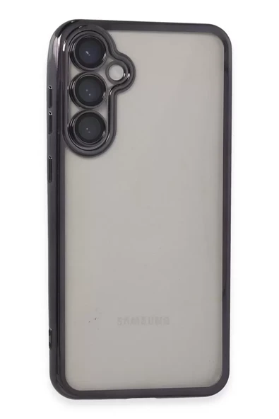 Newface Samsung Galaxy S23 FE Kılıf Razer Lensli Silikon - Mor ürün görseli 1