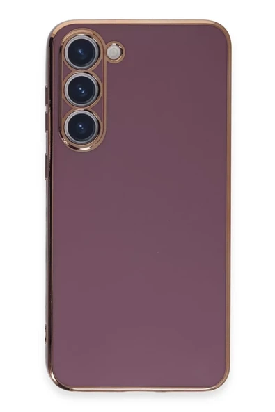 Newface Samsung Galaxy S23 Kılıf Volet Silikon - Mor ürün görseli 1