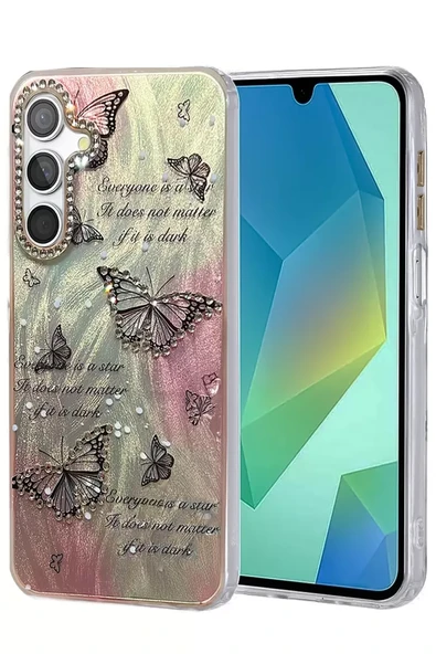 Newface Samsung Galaxy A55 5G Kılıf Blade Aynalı Desenli Kapak - Desen 6 ürün görseli 1