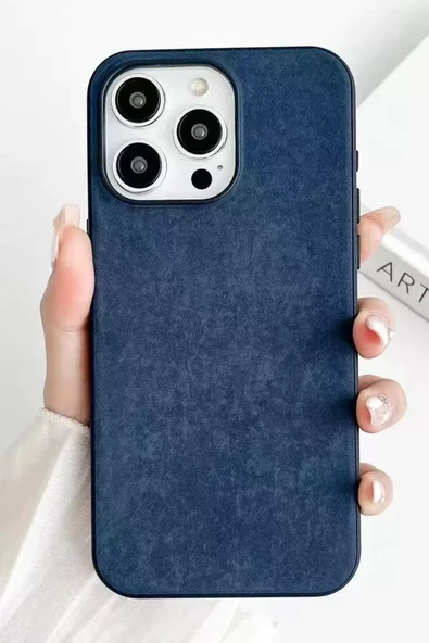 Newface Apple iPhone 15 Pro Kılıf Karen Magsafe Kapak - Lacivert ürün görseli 1