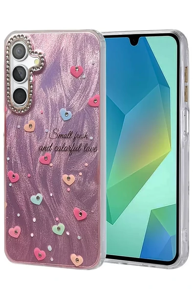 Newface Samsung Galaxy S23 FE Kılıf Blade Aynalı Desenli Kapak - Desen 8 ürün görseli 1