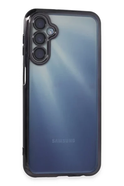 Newface Samsung Galaxy A25 5G Kılıf Razer Lensli Silikon - Mor ürün görseli 1