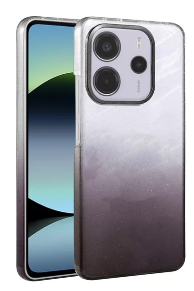 Newface Xiaomi Redmi Note 14 4G Glossy Kapak - Siyah ürün görseli 1
