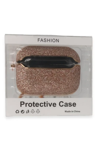 Newface Apple Airpods Pro 2 (2.nesil) Spell Simli Kılıf - Rose Gold ürün görseli 1