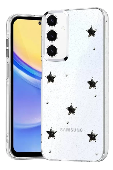 Newface Samsung Galaxy A35 5G Fiyonk Desenli Kapak - Desen 4 ürün görseli 1