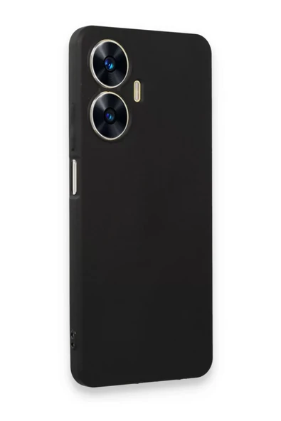 Newface Realme C55 Kılıf First Silikon - Siyah - Resim 2