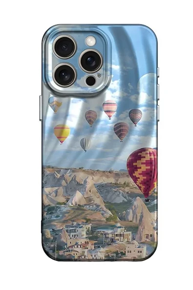 Newface Apple iPhone 15 Pro Max Kılıf Crew Desenli Kapak - Kapadokya ürün görseli 1