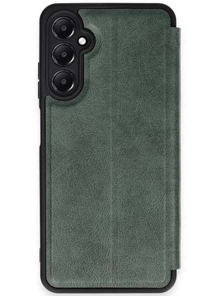 Newface Samsung Galaxy A36 Kılıf Flip Cover - Koyu Yeşil ürün görseli 1