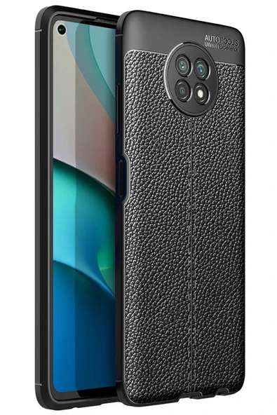 Newface Xiaomi Redmi Note 9 5G Kılıf Auto Focus Kapak - Siyah ürün görseli 1
