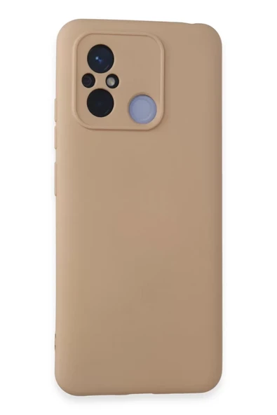 Newface Xiaomi Redmi 12C Kılıf Nano içi Kadife Silikon - Pudra ürün görseli 1