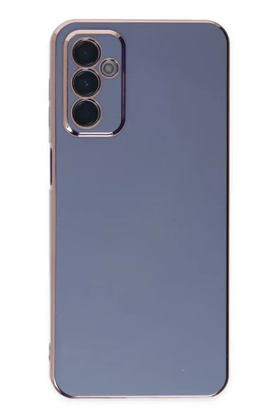 Newface Samsung Galaxy M23 Kılıf Volet Silikon - Mavi ürün görseli 1
