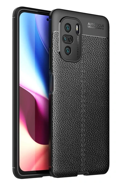 Newface Xiaomi Poco F3 Kılıf Auto Focus Kapak - Siyah ürün görseli 1