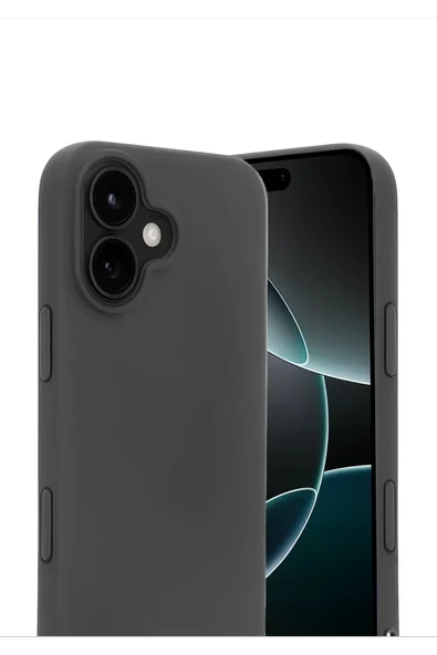 Newface Apple iPhone 17 First Silikon - Gri - Resim 2