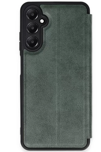 Newface Samsung Galaxy A26 Kılıf Flip Cover - Koyu Yeşil ürün görseli 1