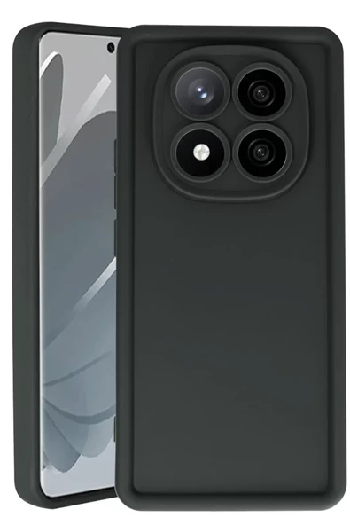Newface Xiaomi Redmi Note 14 Pro 5G Kılıf Viera Silikon - Siyah ürün görseli 1