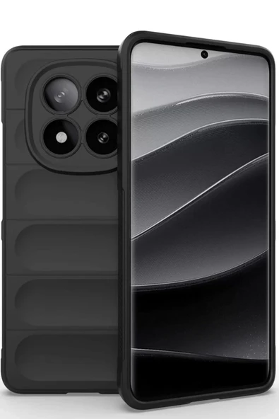 Newface Xiaomi Redmi Note 14 Pro 5G Kılıf Optimum Silikon - Siyah ürün görseli 1